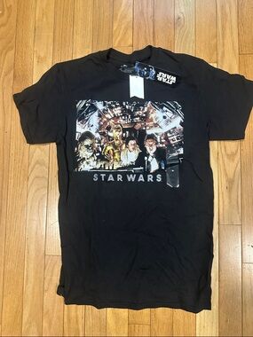 Star Wars Black Graphic Short Sleeve Tee